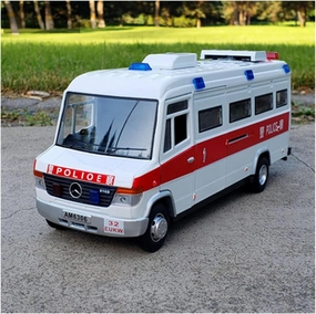 Toy car Model 1:28 for Vario Business Purpose Alloy Car Model Diecast Simulation Toy Collection Kids Gift (Color : A1)