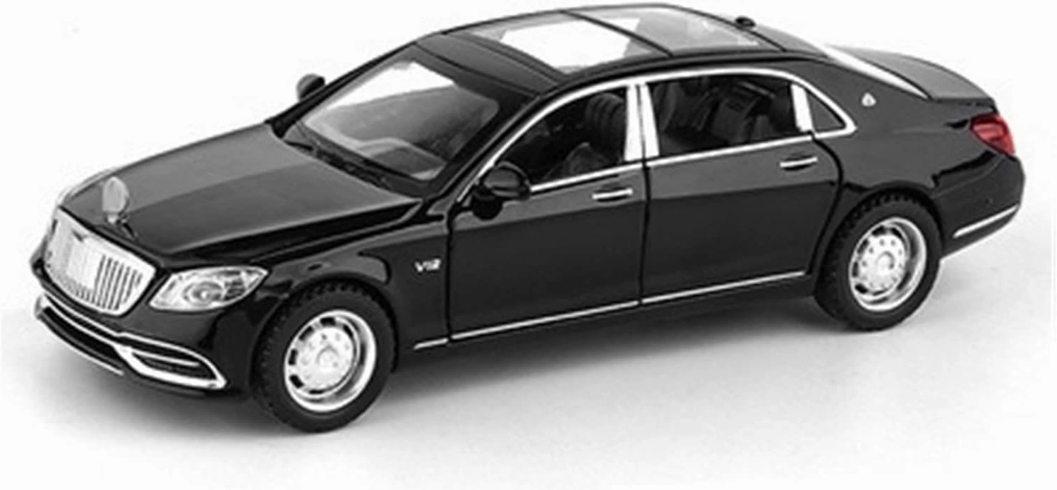 Toy car Model 1:32 for Maybach S650 Luxy Car Alloy Car Model Diecasts Toy Simulation Sound and Light Kids Gift (Color : C3)