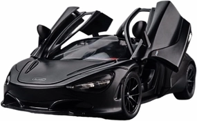Toy car Model 1:32 for McLaren 720S Spider Car Model Alloy Sports Car Limited Edition Toy Children's Birthday Gift (Color : Black)