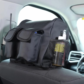 TOYCIDFG Car Seat Headrest Back Organizer Storage Bag Cover Case for Toyota Tundra 2022-2024, Car Organizer for Travel Accessories
