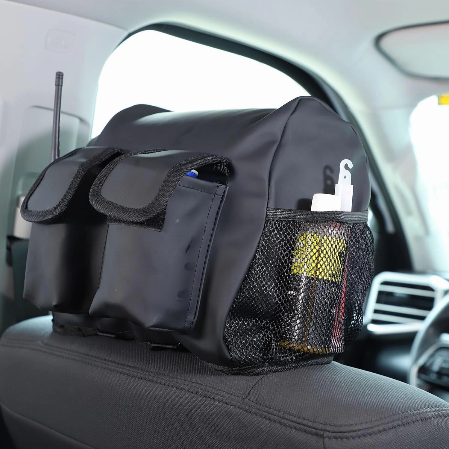 TOYCIDFG Car Seat Headrest Back Organizer Storage Bag Cover Case for Toyota Tundra 2022-2024, Car Organizer for Travel Accessories