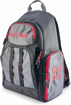 Ugly Stik 3600 Fishing Backpack, Includes 2 3650 StowAway Tackle Boxes, Fishing Tackle Backpack with Padded Shoulder Straps, Premium Tackle Storage
