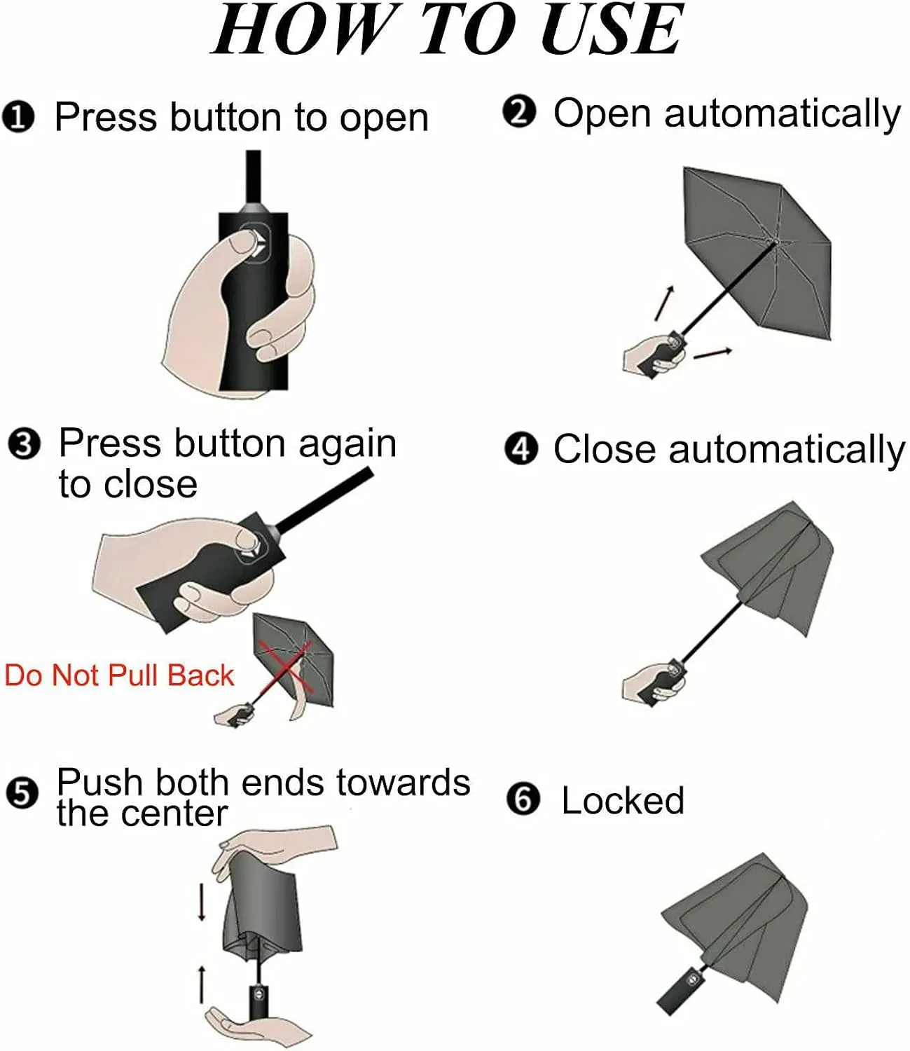 Umbrella Windproof Travel Umbrella Geometric Shapes Linear Compact Rain Umbrellas Golf Umbrella Folding Parasol Automatic Open Close for Men Women