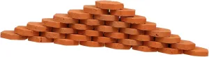 VANZACK Miniature Landscape Brick Model Set 80pcs DIY Building Bricks for Boys and Girls