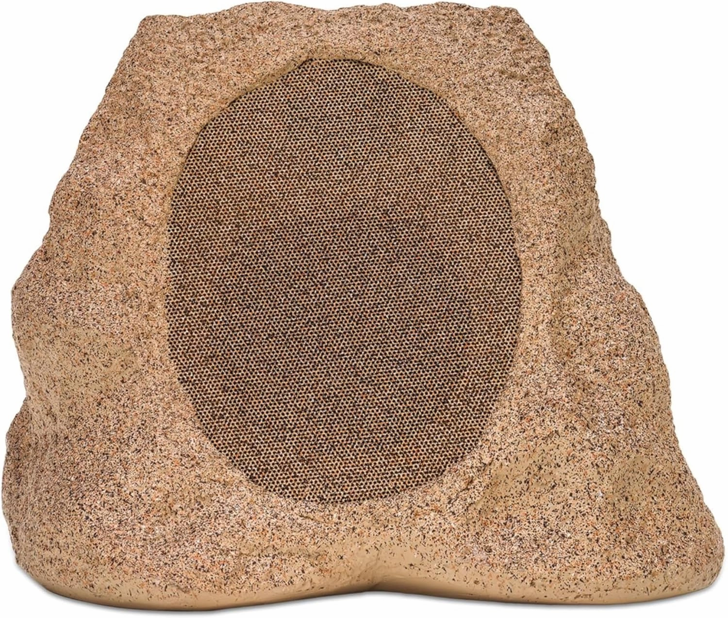 Victrola Rock Speaker Connect, Sand, Wireless Outdoor with Bluetooth 5.3, 22-Hour Battery Life, with Solar Charging, Link Up to 20 Rock Speakers, IP65 Water & Dust Resistant Speaker