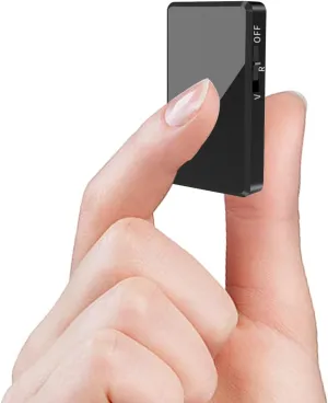 Voice Recorder - 64GB Digital Voice Recorder with Noise Reduction, Voice Activated Recorder for Study Lectures Meetings Interviews, Portable Audio Recorder with Earphones, Easy to Use