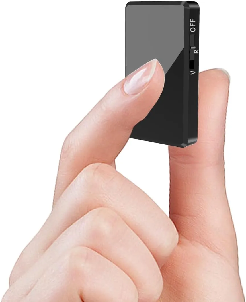 Voice Recorder - 64GB Digital Voice Recorder with Noise Reduction, Voice Activated Recorder for Study Lectures Meetings Interviews, Portable Audio Recorder with Earphones, Easy to Use