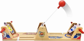 VolleyShot Tabletop Game, 2 Player Tabletop Board Games Toys, A Two-Player Game Perfect for Parties and Family Gatherings, Toys for Ages 6-18  (Beige)