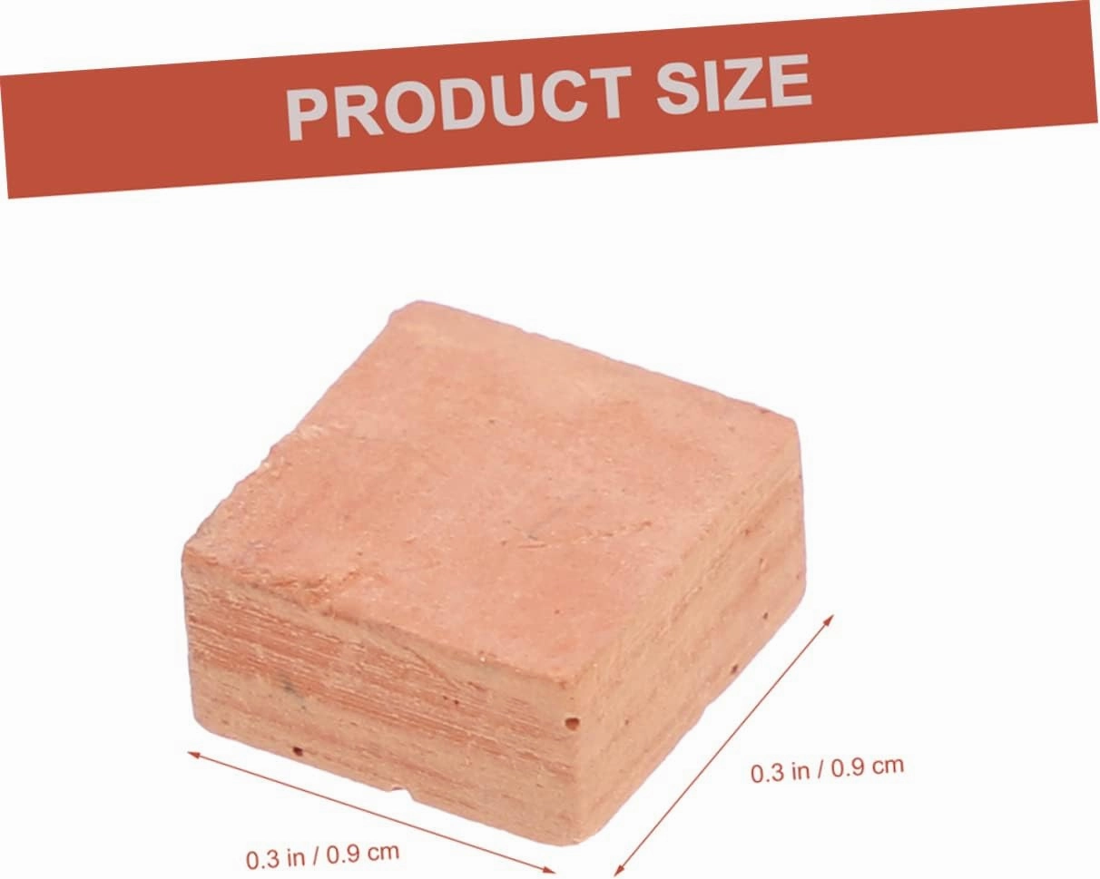 Wakauto 5sets DIY Miniature Bricks for Crafts Mini Sets Sets Mini Cement Bricks 40pcs*5