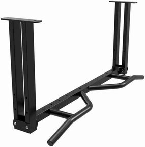 Wall Mounted Pull Up Bar, Heavy Duty Adjustable Ceiling Beam Gym Horizontal Bar, Max Load 300KG, for Home, Garage, or Gym (Style 3)