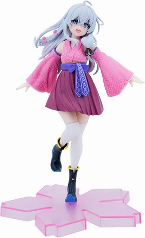 Wandering Witch The Journey of Elaina Figure Kimono Action Anime Figurine Creative Gift Toy Figure 8 Inch Ornaments Exquisite