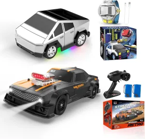 Watch Remote Control Car Toy, 2.4 GHz Mini RC Car Watch Toy   1/16 RC Drift Car with Gyro Full Proportional 4WD 50KM/h High Speed Remote Control Cars, Drift Racing Vehicle