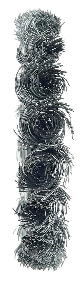Weiler 08014 3" Standard Twist Knot Wire Wheel .014" Steel Fill 1/2"-3/8" Arbor Hole Made in the USA