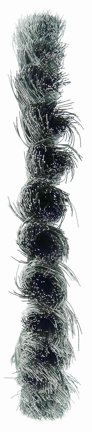 Weiler 08125 8" Standard Twist Knot Wire Wheel, .0118" Steel Fill, 5/8" Arbor Hole, Made in The USA (Pack of 2)