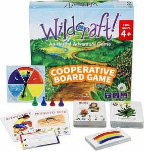 Wildcraft! an Herbal Adventure Game/Family Game: Cooperative Board Games for 4  Year Olds Learn 25 Herbs – Coop Board Games/Educational Games w/Learning Tools, incl. Plant Guide & Coloring Book