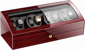 Winding Box Watch Winders - 8 9 Automatic Mechanical Watch Winder Transparent Cover Motor Shaker Watch Holder Display Jewelry Luxury Large Capacity Organizers