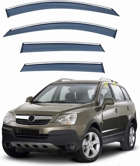 Window Visors Rain Guards for Holden Captiva MaXX MK1-L07 2006-2009, in-Channel Extra Durable Rain Guards, Window Deflectors, Vent Visors