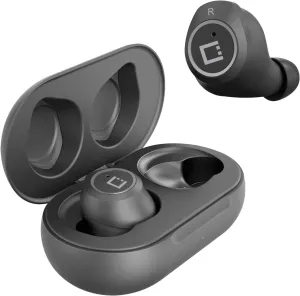Wireless V5 Bluetooth Earbuds Compatible with HTC One Mini 2 with Charging case for in Ear Headphones. (V5.0 Black)