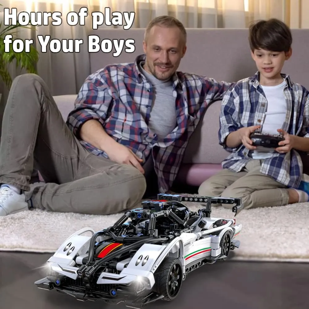 WisePlay Model Cars to Build for Adults and Kids 8-12 Year - STEM Projects for Kids Ages 12-16 Year - Build Your Own Remote Control Car - STEM Kits and Great Gift for Easter