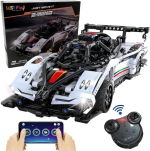 WisePlay Model Cars to Build for Adults and Kids 8-12 Year - STEM Projects for Kids Ages 12-16 Year - Build Your Own Remote Control Car - STEM Kits and Great Gift for Easter