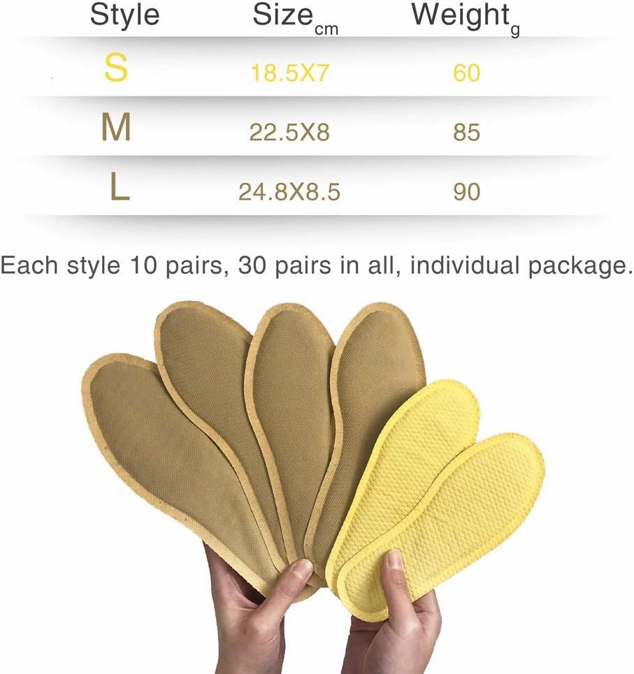 WORLD-BIO Toe Warmers Adhesive 10/20/30/40 Pairs - Long Lasting Safe Natural Odorless Air Activated Warmers Up to 8 Hours of Heat - Heated Insoles Toe Foot Warmers Keep Foot Warm in Chill Winter