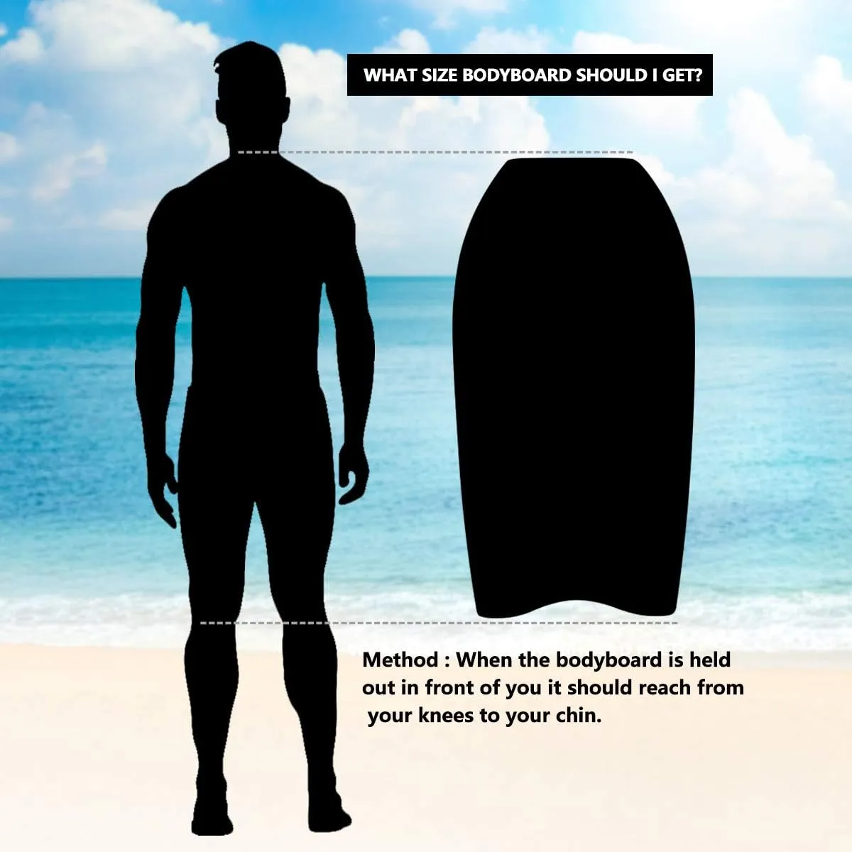 XPE Bodyboard 33-inch/36-inch/41-inch Bodyboarding with Premium Wrist Leash and Fin Tethers, Super Lightweight & Slick Bottom Perfect Surfing for Kids Teens and Adults
