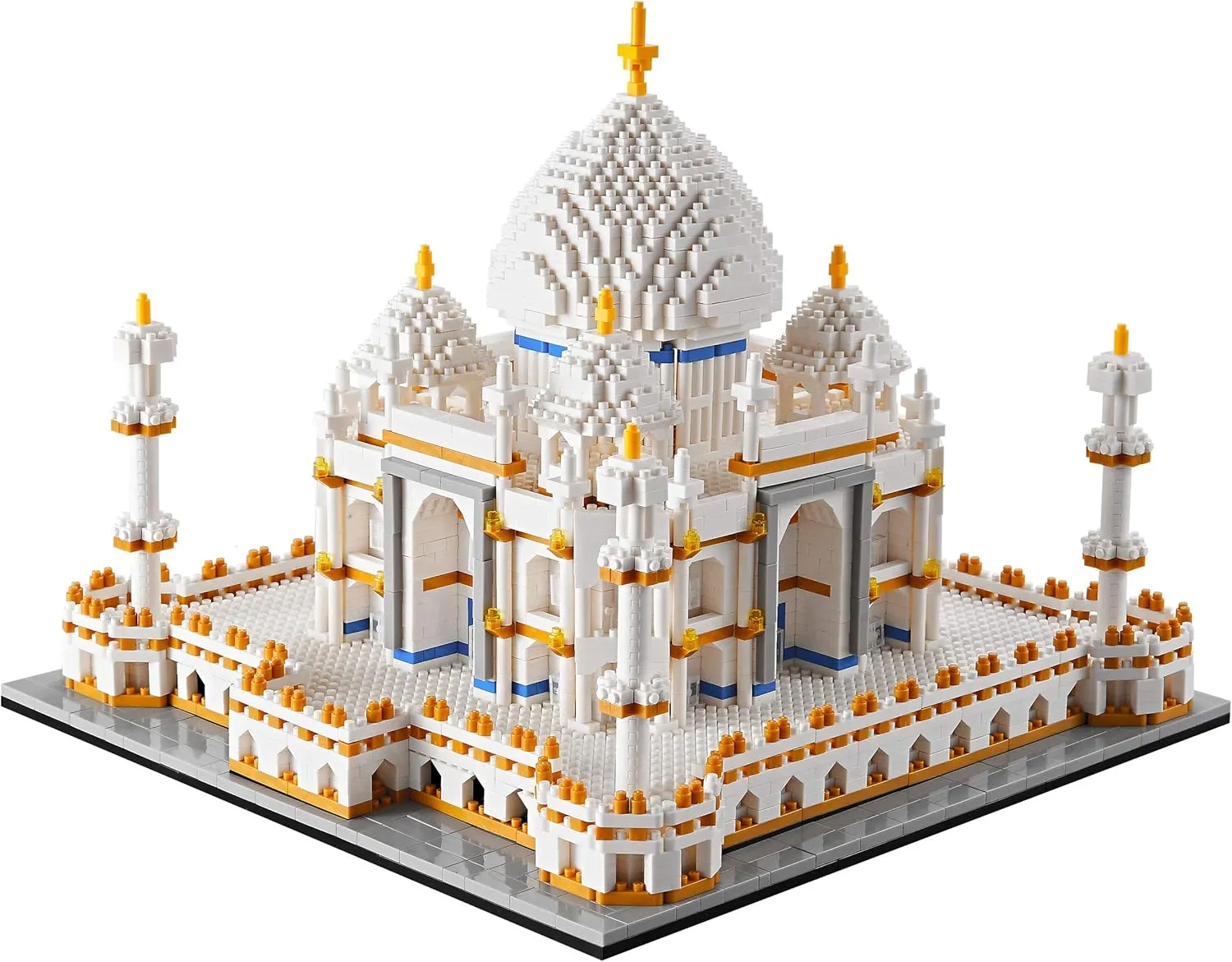 YaJie Taj Mahal Micro Building Blocks Set for Adults, Mini Architecture Bricks Building Sets, Collection Creative Model Toys Gifts for Age 14  Teens（3950PCS）