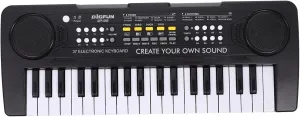 Yardwe Multi Functional Simulation Piano for Key Electronic Keyboard with Microphone Adorable Musical Instrument to Enhance Hand Eye Coordination and Finger Flexibility