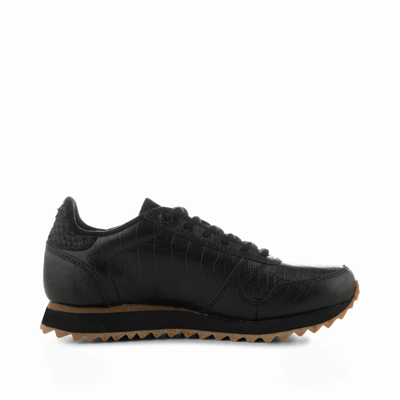 Ydun Shiny Leather - Black