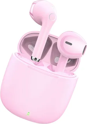 yobola Wireless Earbuds, Bluetooh Earbuds, Deep Bass Light Weight Mini Wireless Headphones for Running/Fitness, 25Hrs Playtime, Built-in Microphone, Touch Control, IPX5 Waterproof