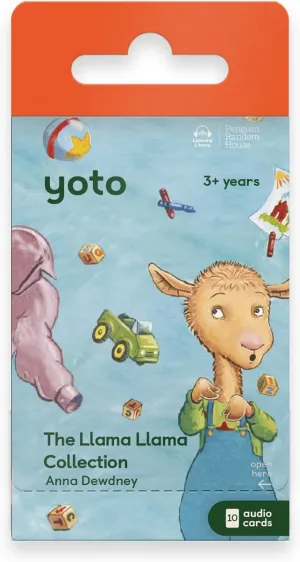 YOTO The Llama Llama Collection by Anna Dewdney – 10 Kids Audio Cards for Use with Player & Mini All-in-1 Audio Device, Screen-Free Listening with Fun Playtime, Bedtime & Travel Stories, Ages 2 
