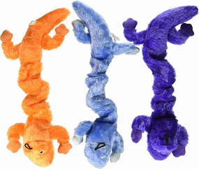Zanies Bungee Geckos 16" Set of 4 Dog Toy