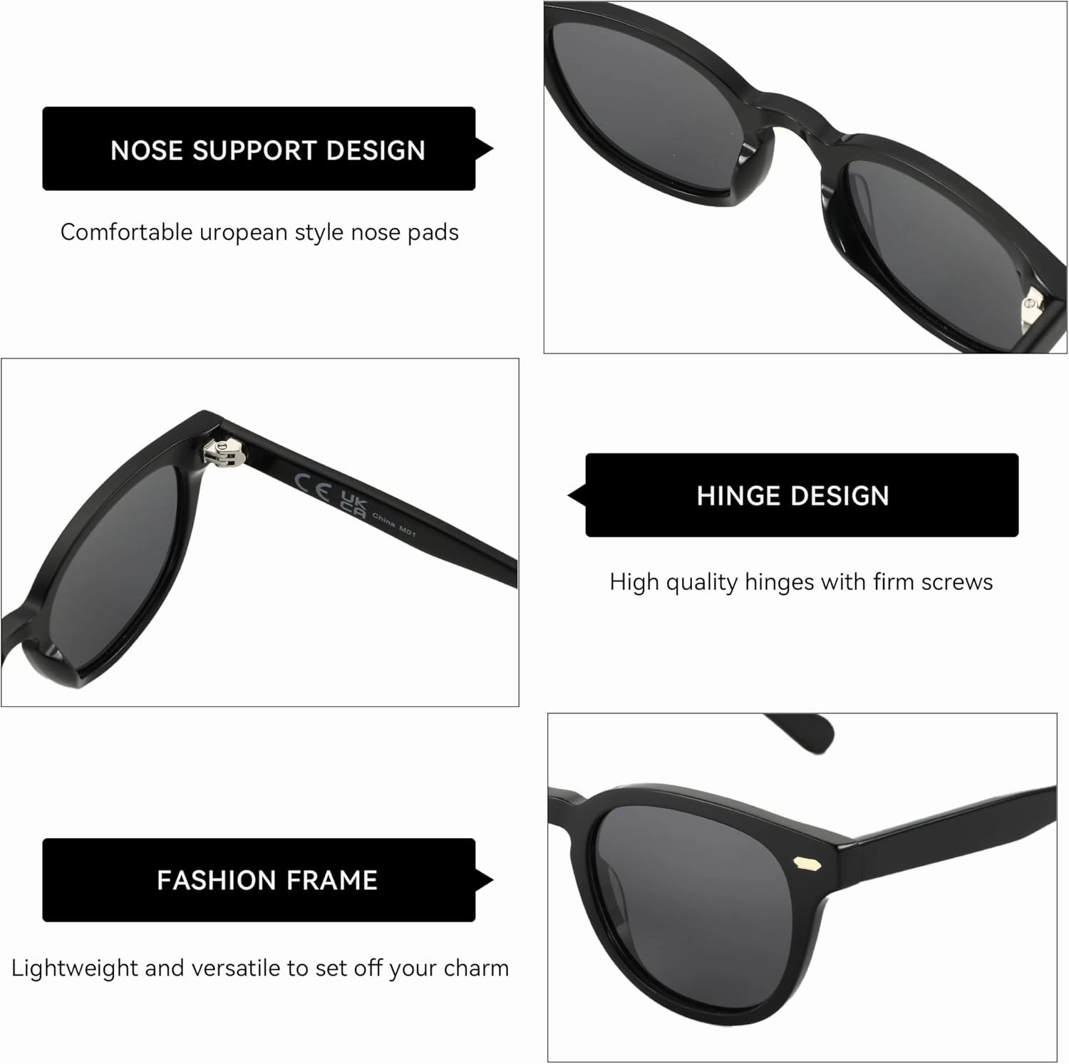 ZENOTTIC Women Sunglasses Polarized Trendy: Retro Round Sun Glasses UV Protection - Classic Designer Shades Unisex